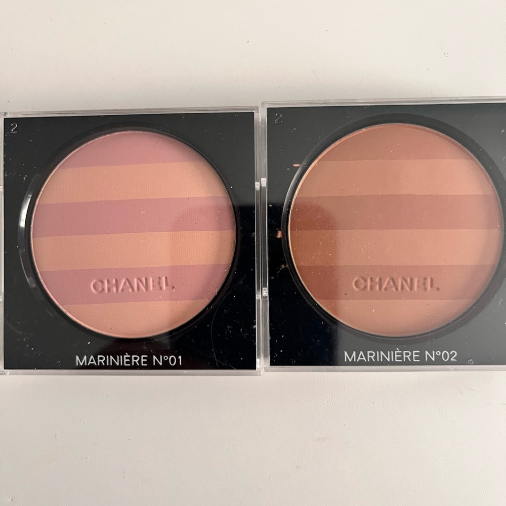 CHANEL Marinière N°01 & N°02 Blush Duo